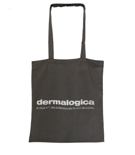 Tote bags gris Dermalogica 38 x 42 cm