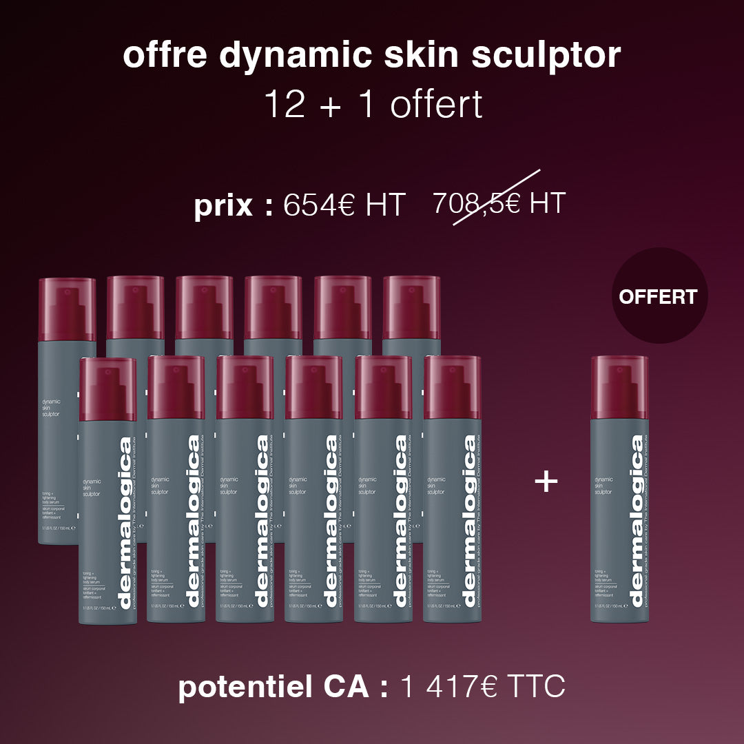 Offre 12 Dynamic Skin Sculptor = 1 produit offert